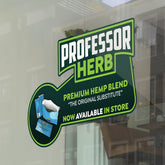 'Sold Here' Shop Door Sticker